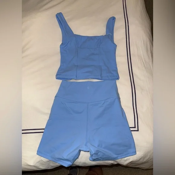 Monday Swimwear Blue and White Tank Top - Picture 6 of 8